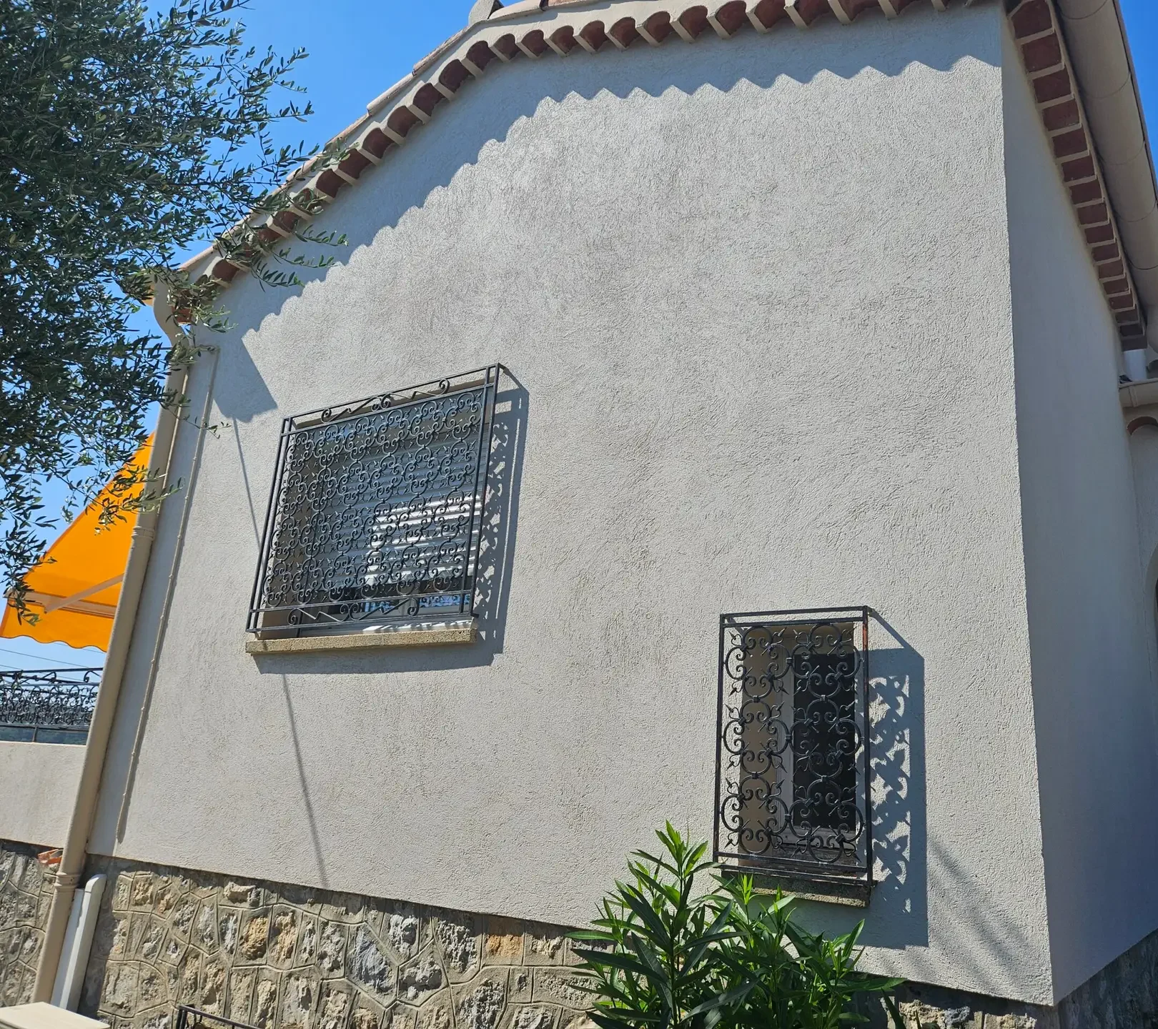 Ravalement façade Enduit Pierre